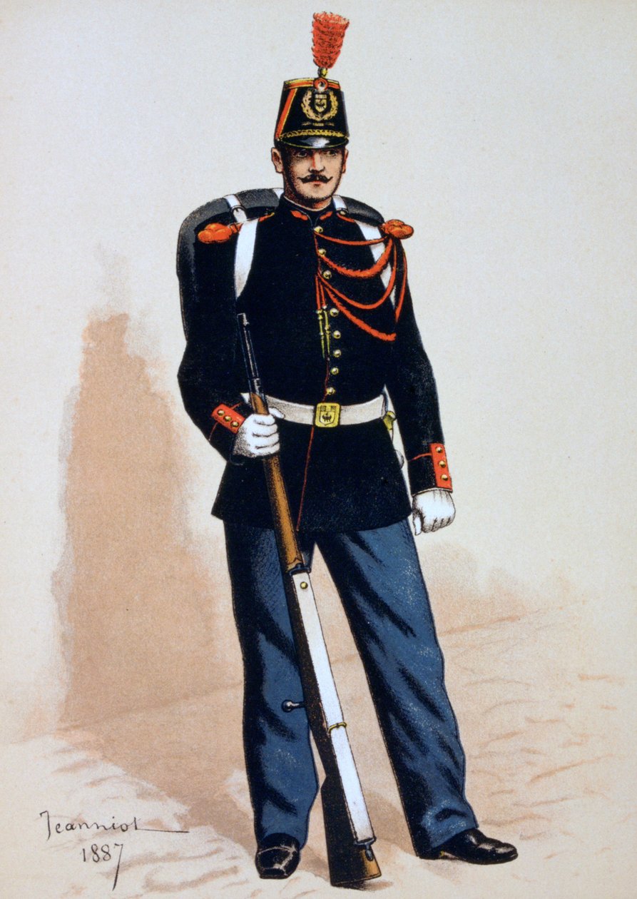 Den republikanske garde, 1871 1887 av A. Lemercier