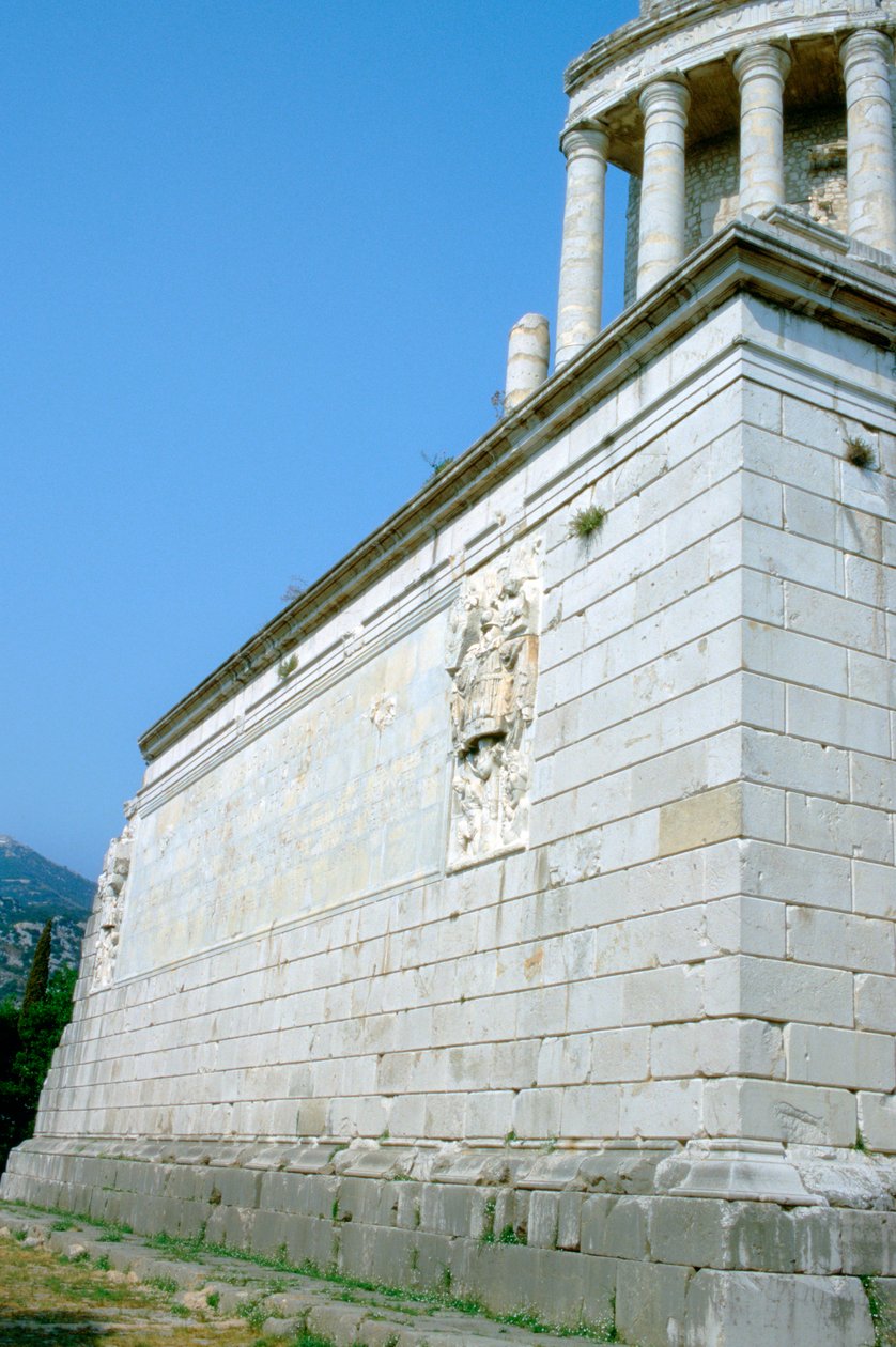 Trophy of Augustus, La Turbie, Frankrike av A. Lorenzini