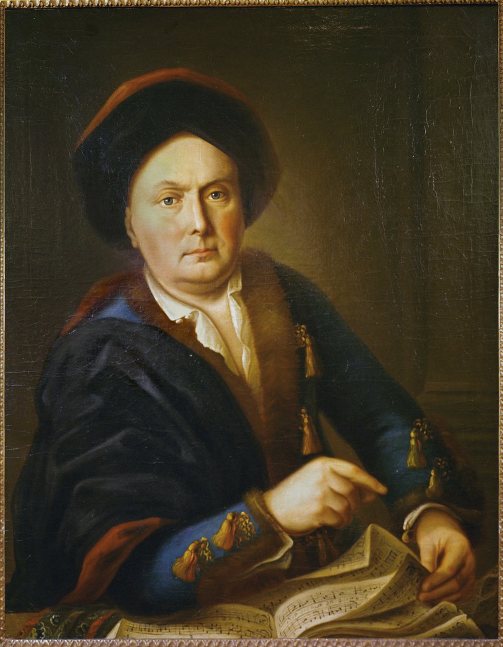 Ludwig van Beethovens bestefar (olje på lerret) av A. Radoux