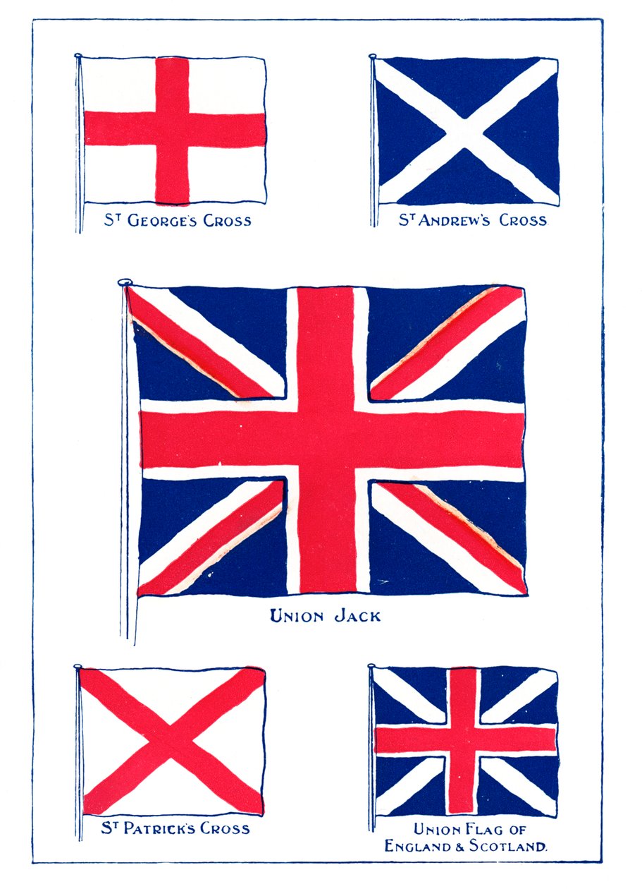 Hvordan Union Jack ble laget, 1905. av A. S. Forrest