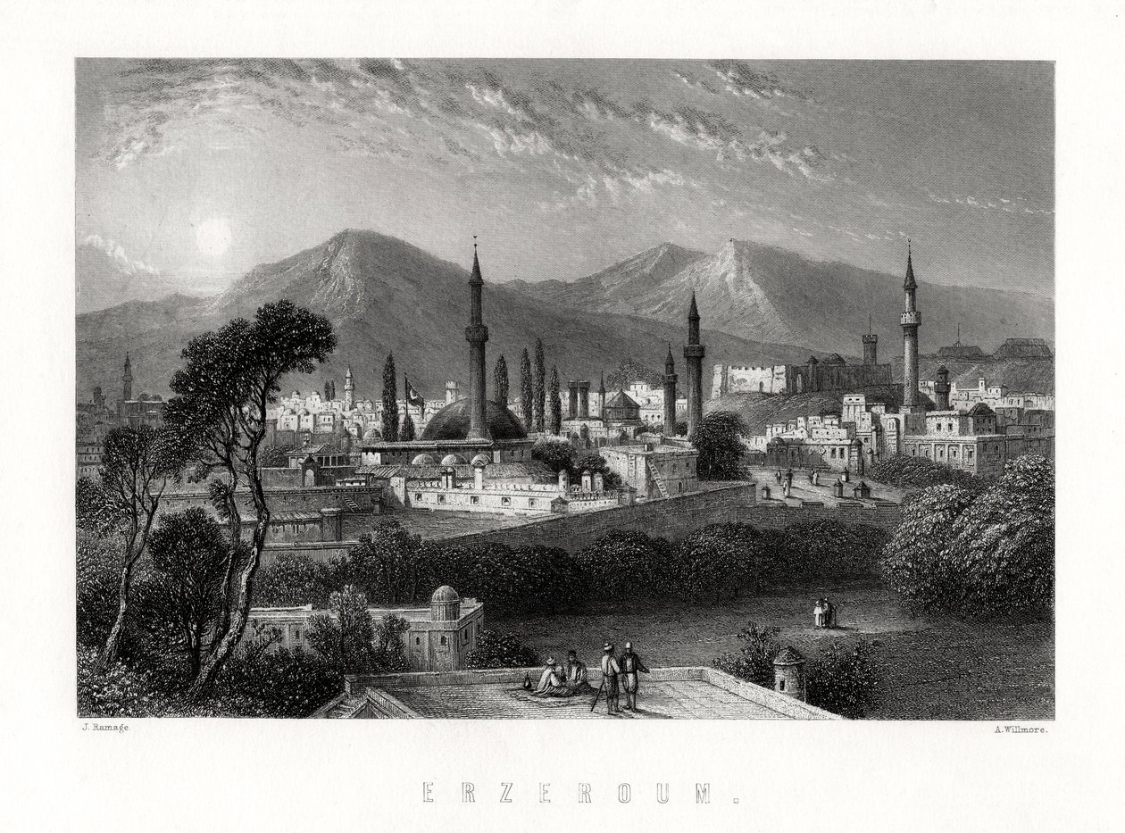 Erzurum, Tyrkia, 1883 av A. Willmore