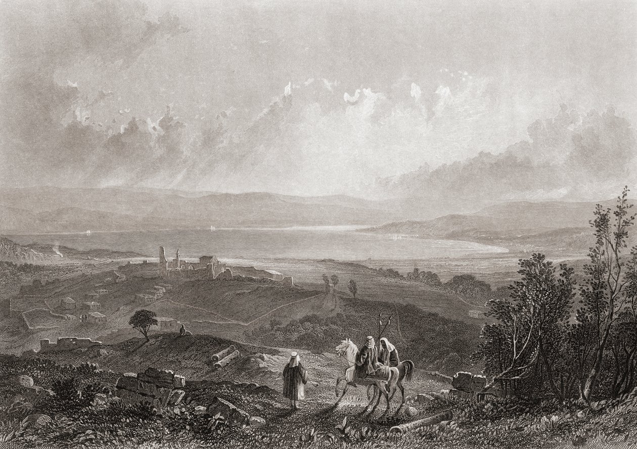Tiberiassjøen, Israel av Aaron Edwin Penley