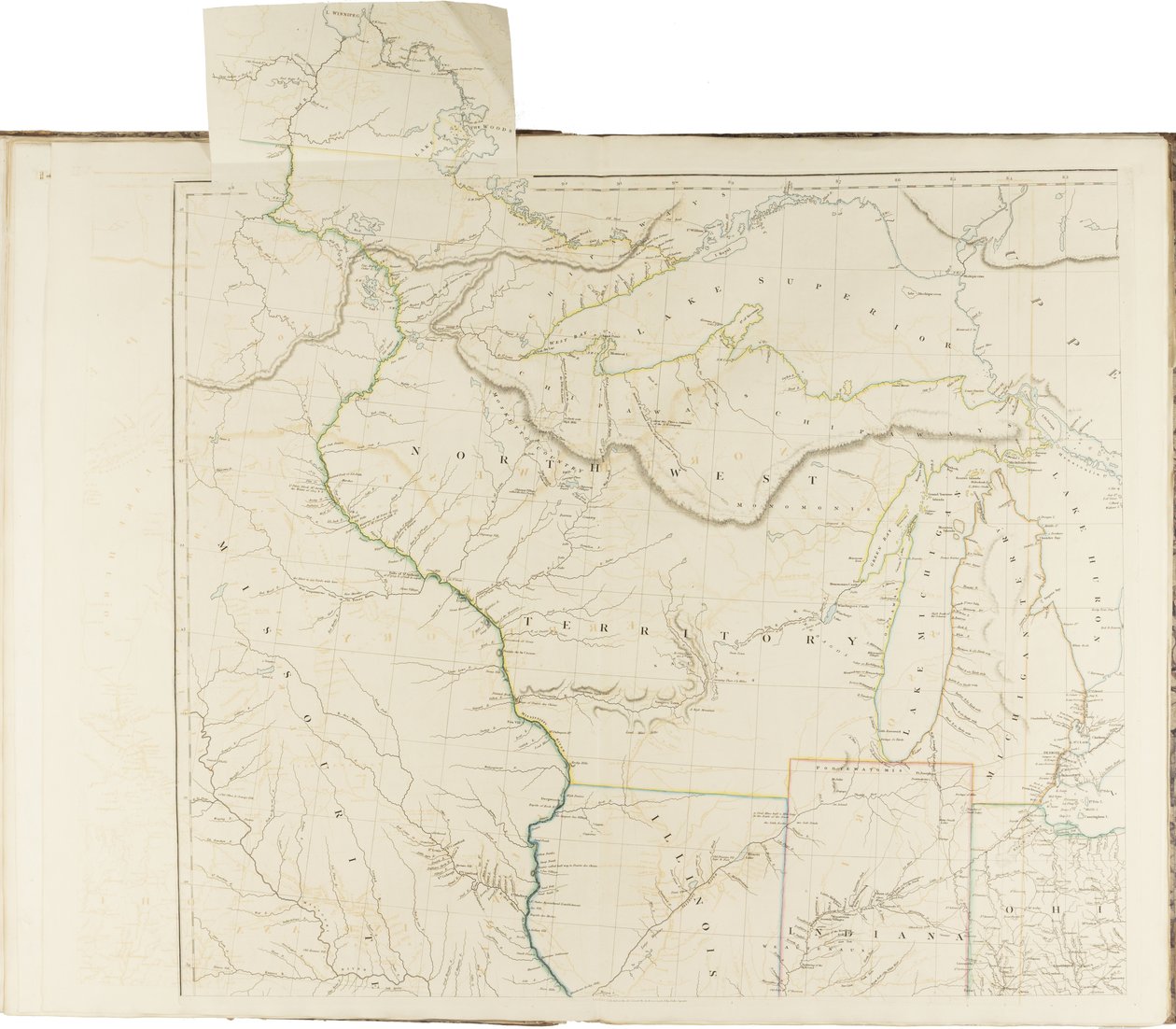 Et kart over Nord-Amerikas forente stater av Aaron Arrowsmith