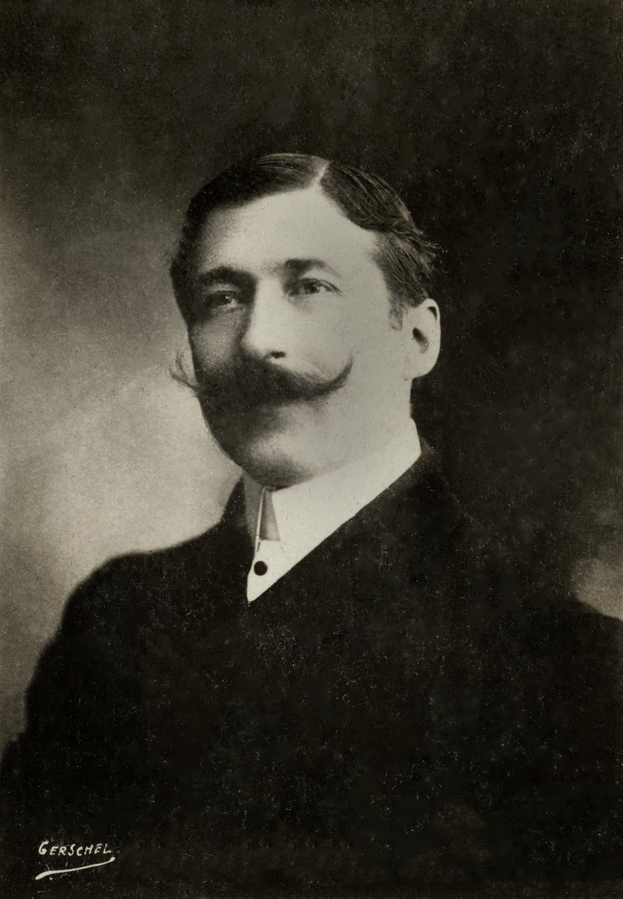 Portrett av den franske kunstneren Armand Numes (1857)  av Aaron Gerschel