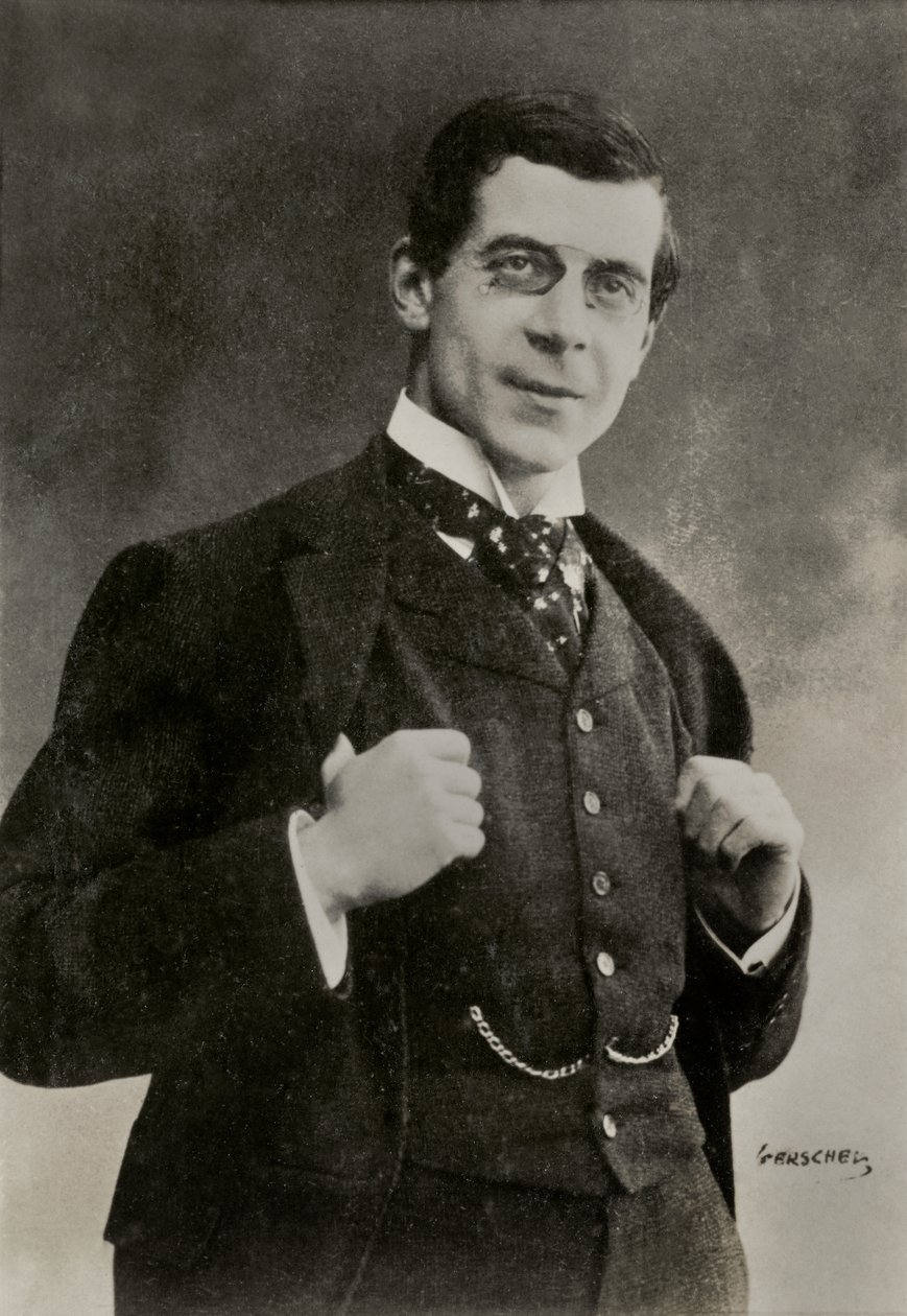 Portrett av den franske kunstneren Georges Berr (1867)  av Aaron Gerschel