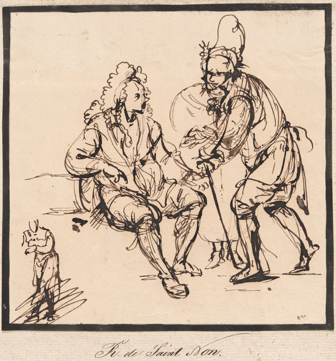 En gartner og en gentleman av Abbé de Saint Non Jean Claude Richard