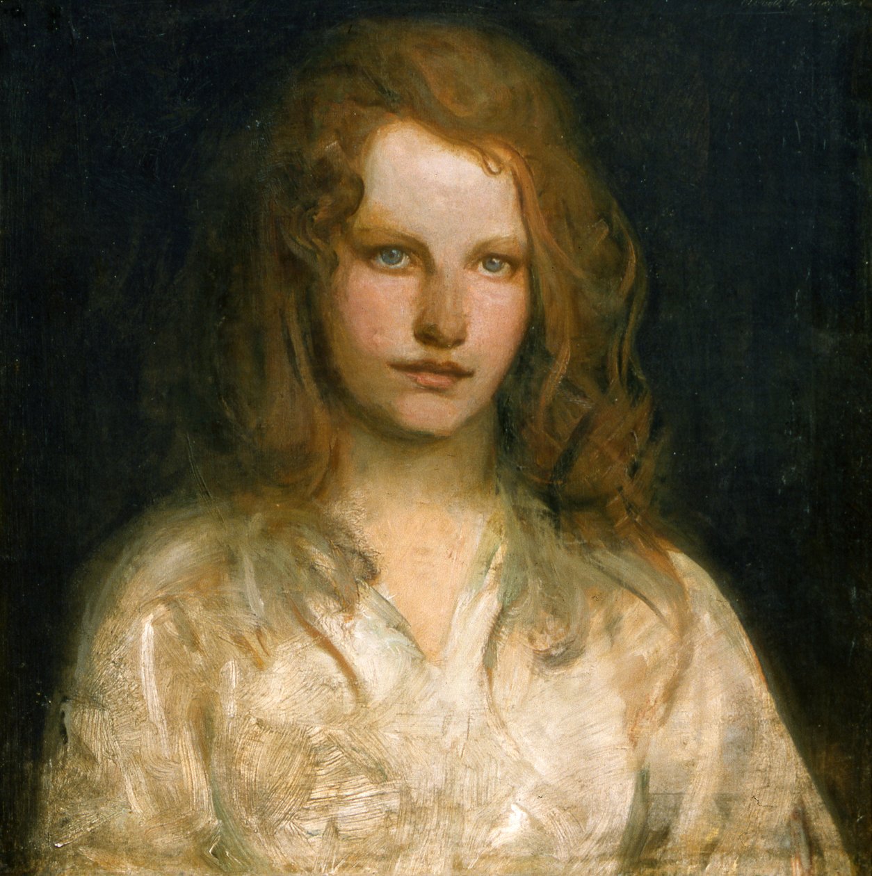 Margaret MacKittrick, ca. 1903 (olje på lerret) av Abbott Handerson Thayer