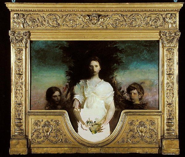 Mine barn, ca. 1896-1910 (olje på lerret) av Abbott Handerson Thayer