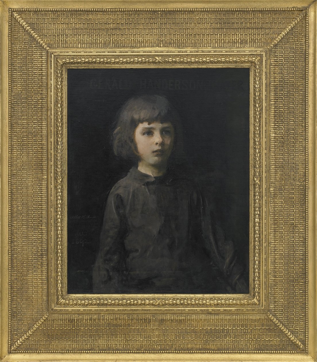 Portrett av kunstnerens sønn, 1892 av Abbott Handerson Thayer