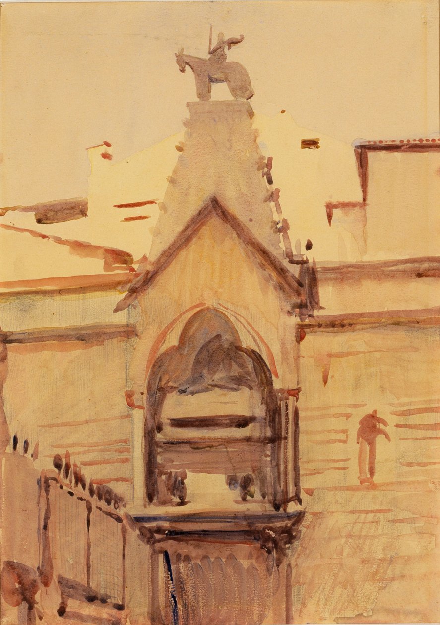 Grab von Verona av Abbott Handerson Thayer