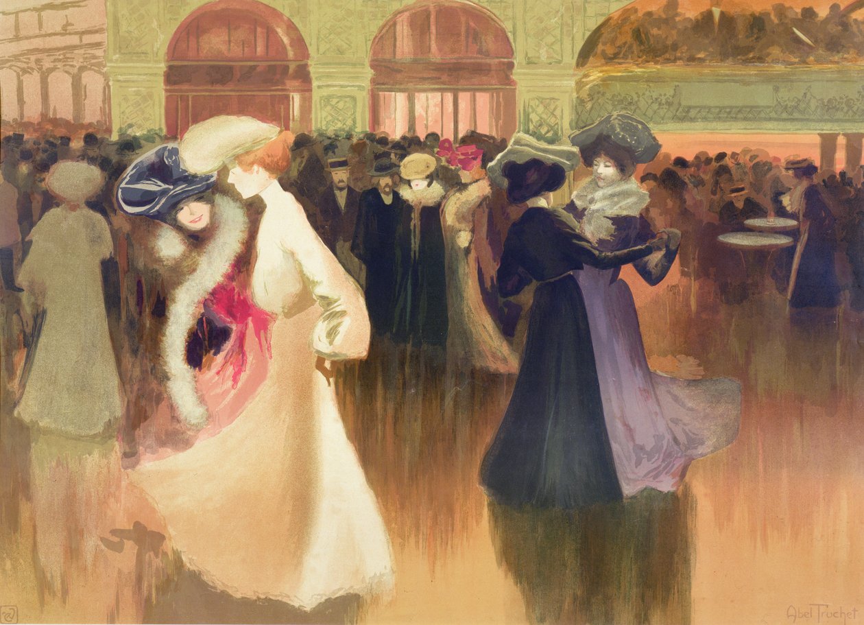 Et ball i Paris av Abel Truchet