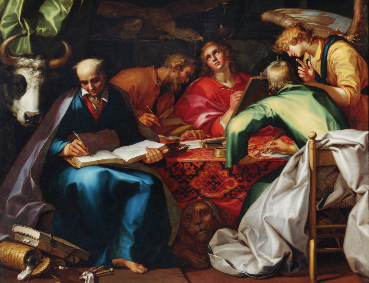 De fire evangelistene av Abraham Bloemaert