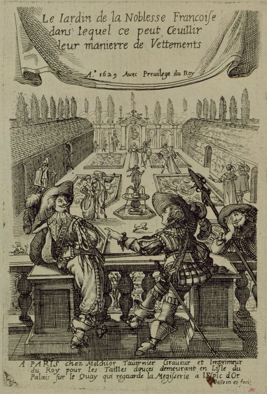 Hagen til den franske adelen, ca. 1640 av Abraham Bosse