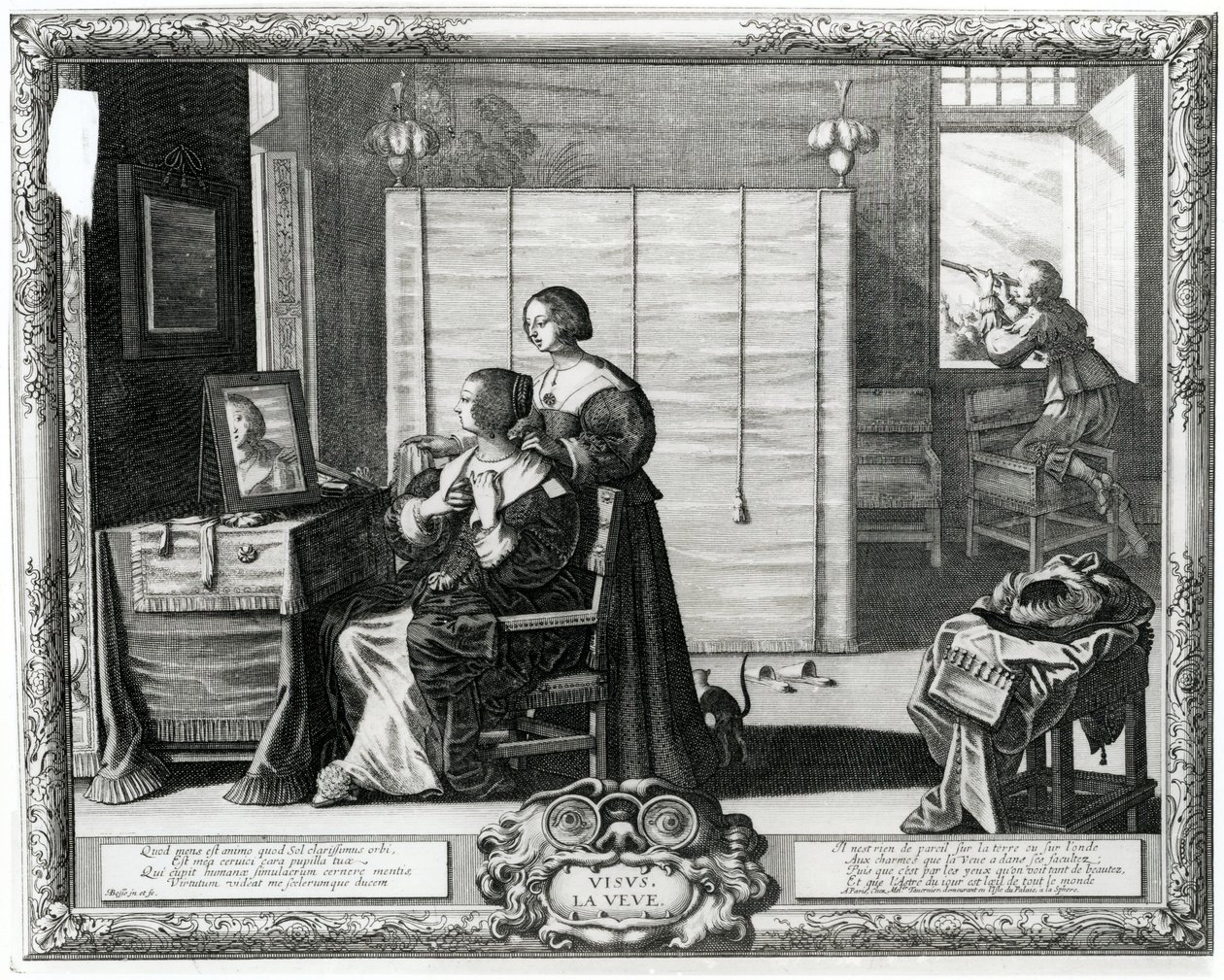 Visus La Veve, 1600-tallet av Abraham Bosse