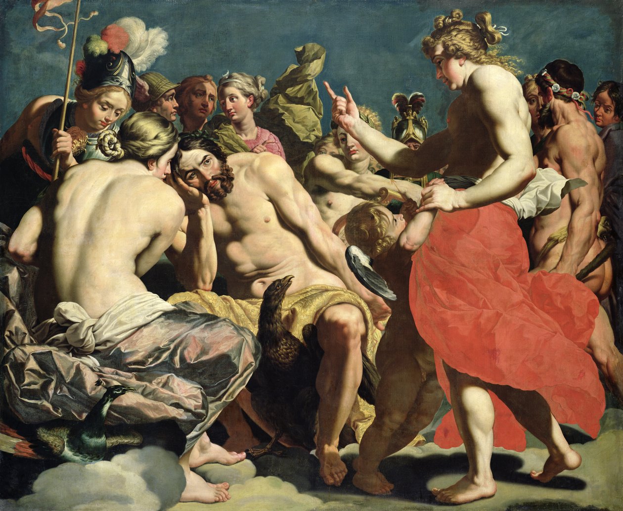 Gudene til Olympus av Abraham Janssens van Nuyssen