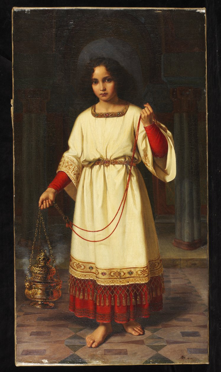 En altergutt, 1842 av Abraham Solomon