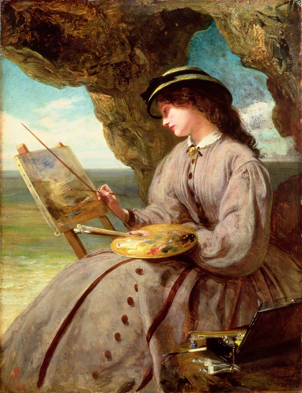 The Fair Amateur, 1862 av Abraham Solomon