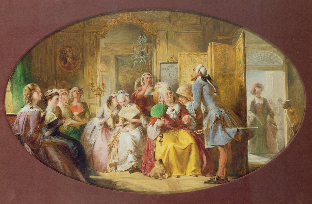 Leksjonen i bruk av viften av Abraham Solomon