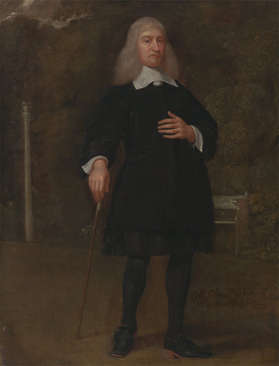 Oberst Alexander Popham, fra Littlecote, Wiltshire av Abraham Staphorst