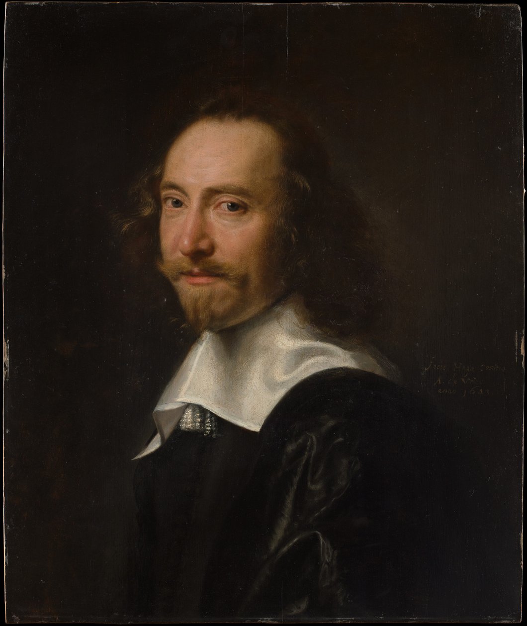 Portrett av en mann av Abraham de Vries