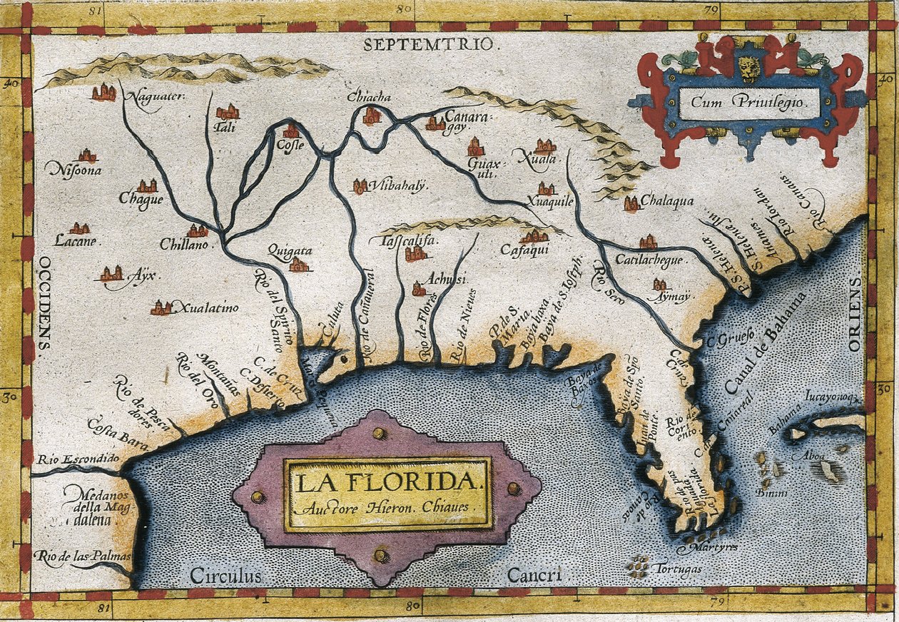  av Abraham (after) Ortelius