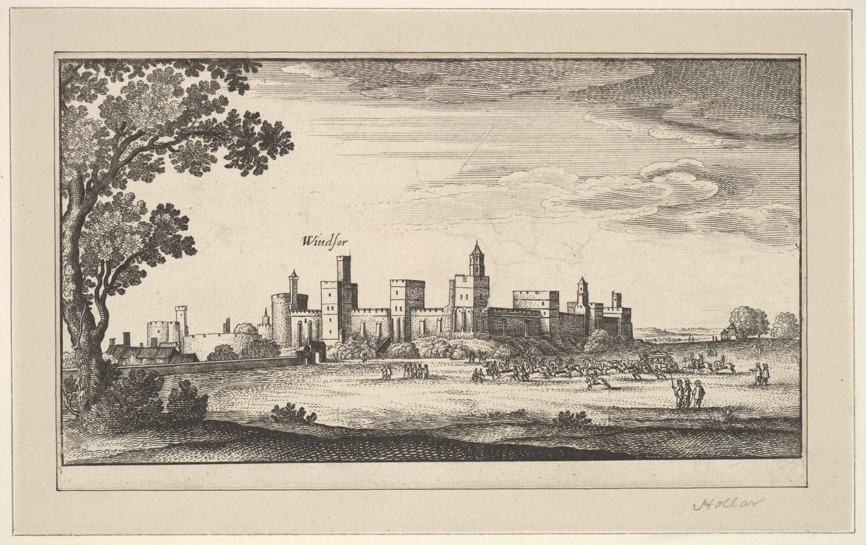 Windsor, etter 1644. av Abraham Aubri