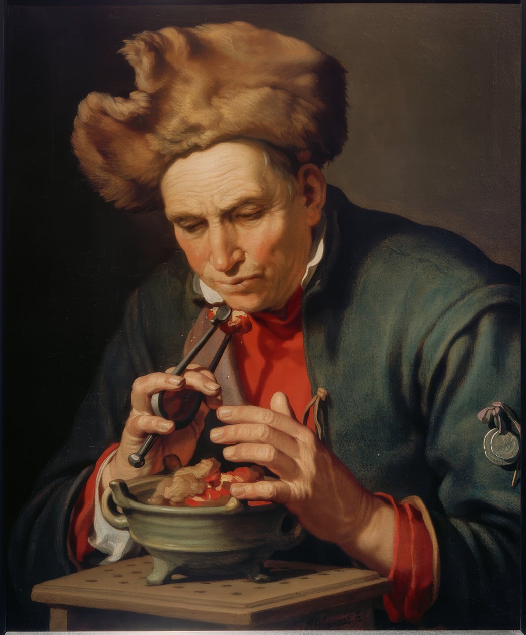 Allegori om vinteren av Abraham Bloemaert