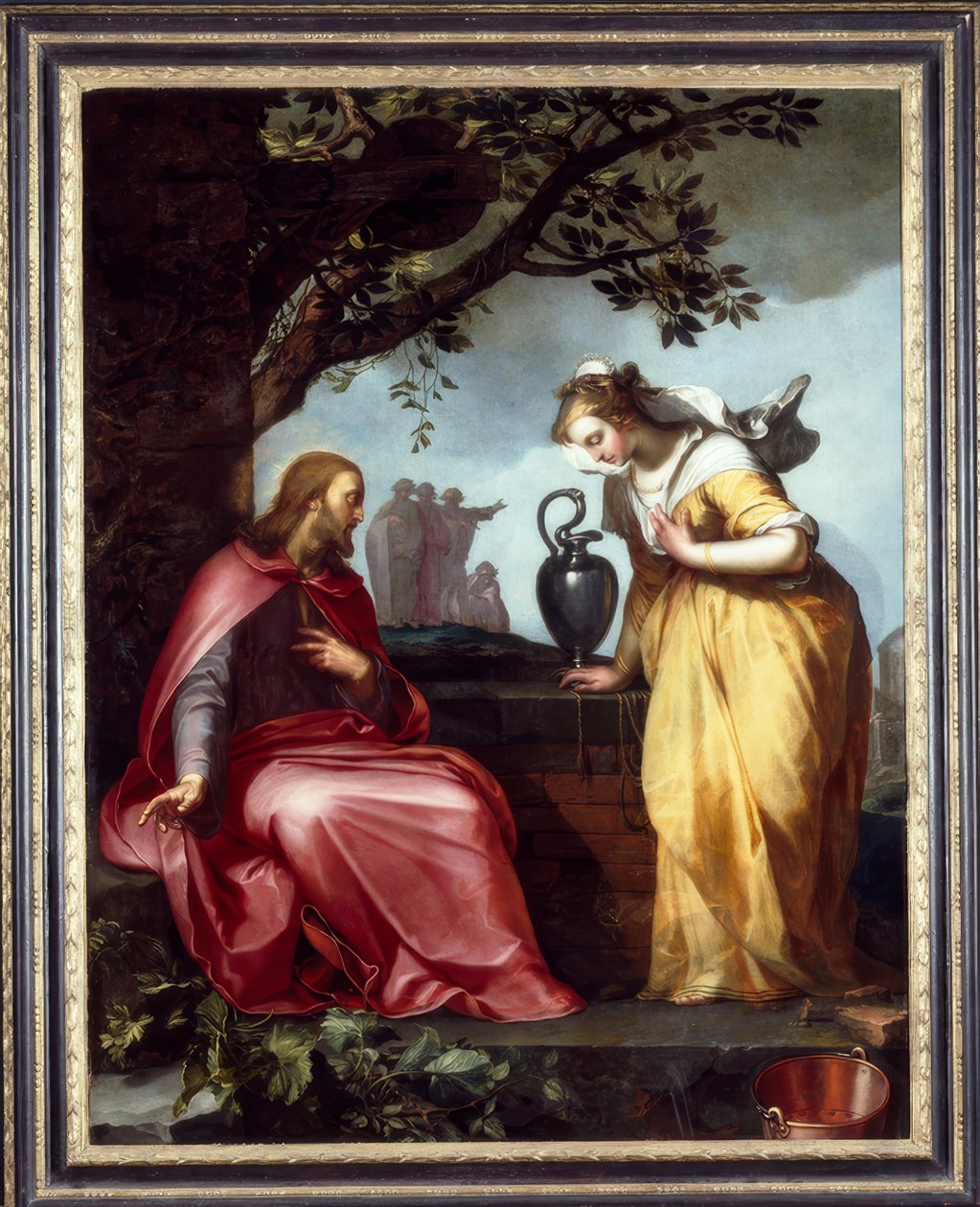 Kristus og den samaritanske kvinnen av Abraham Bloemaert