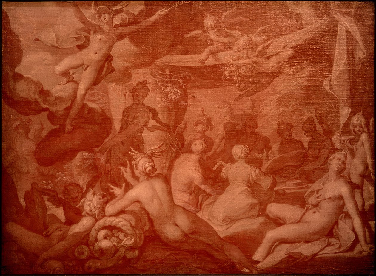 gudenes fest av Abraham Bloemaert