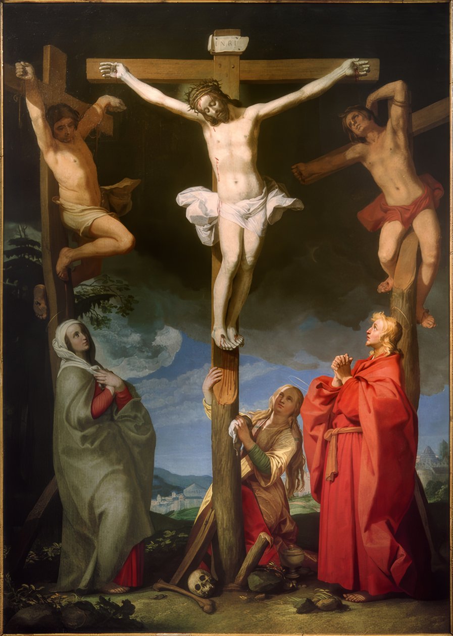 Kristi korsfestelse av Abraham Bloemaert