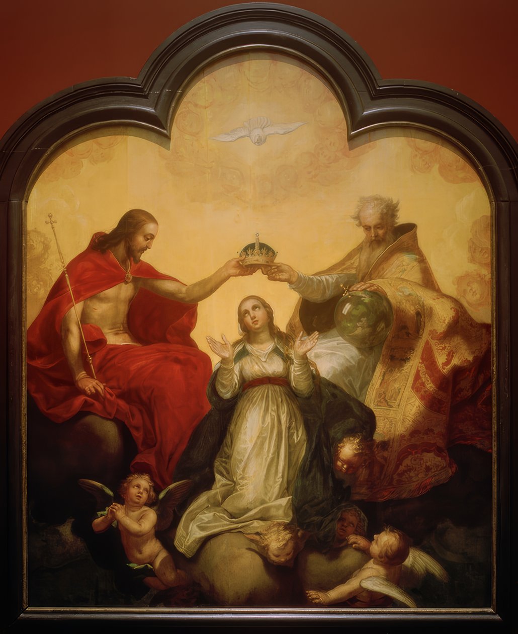 Kroningen av Maria av Abraham Bloemaert