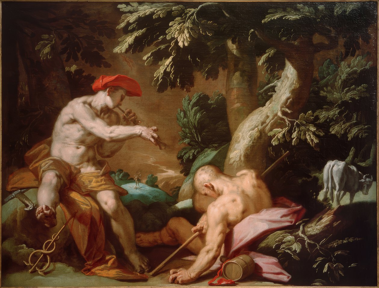 Mercury, Argus og Io av Abraham Bloemaert