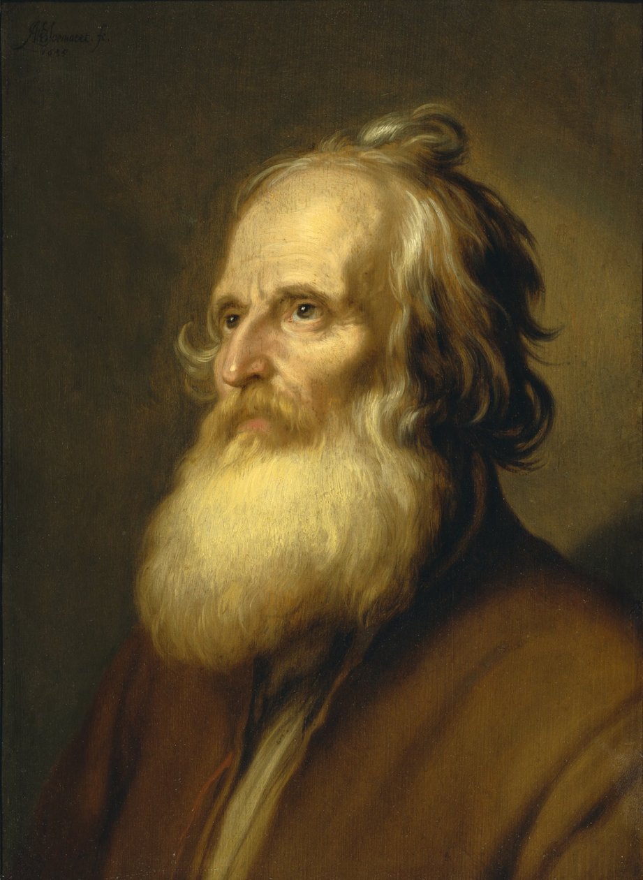 Gammel mann av Abraham Bloemaert