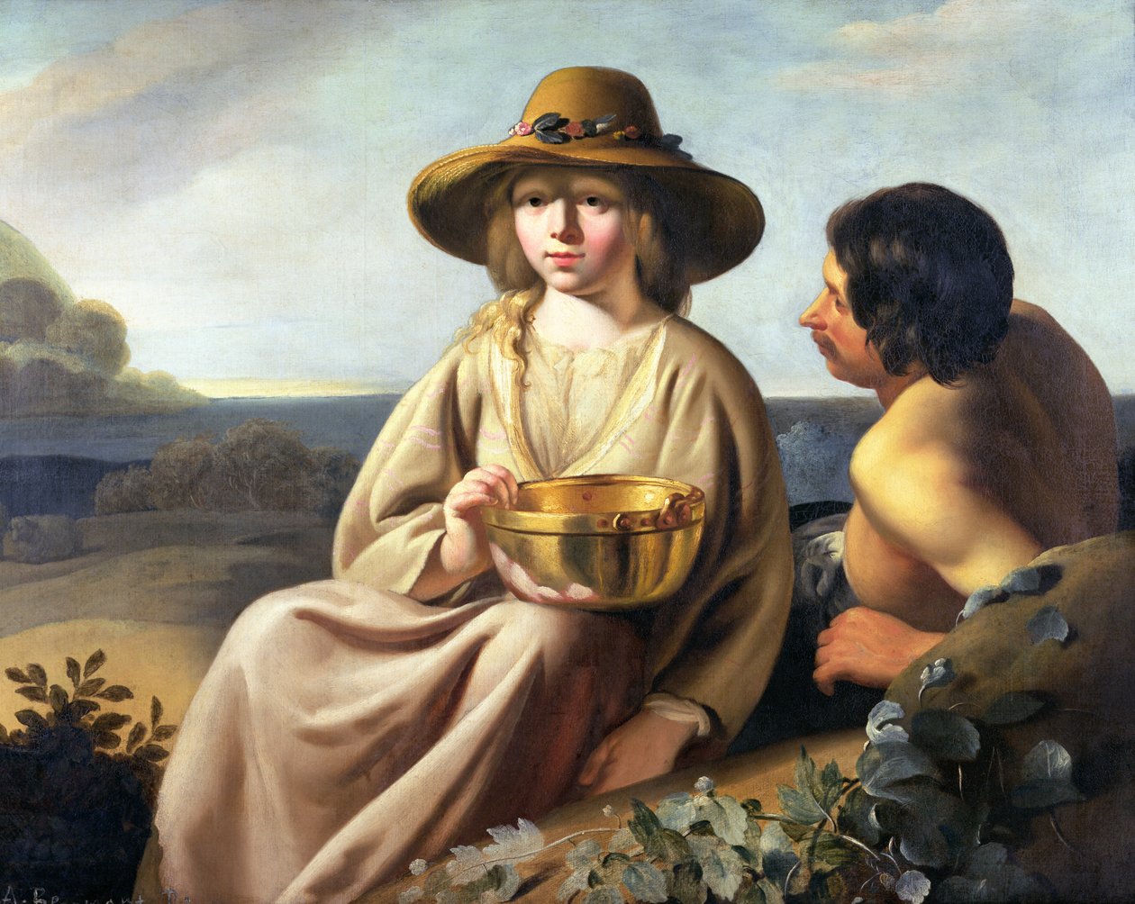 Hyrde og gjeterinne av Abraham Bloemaert