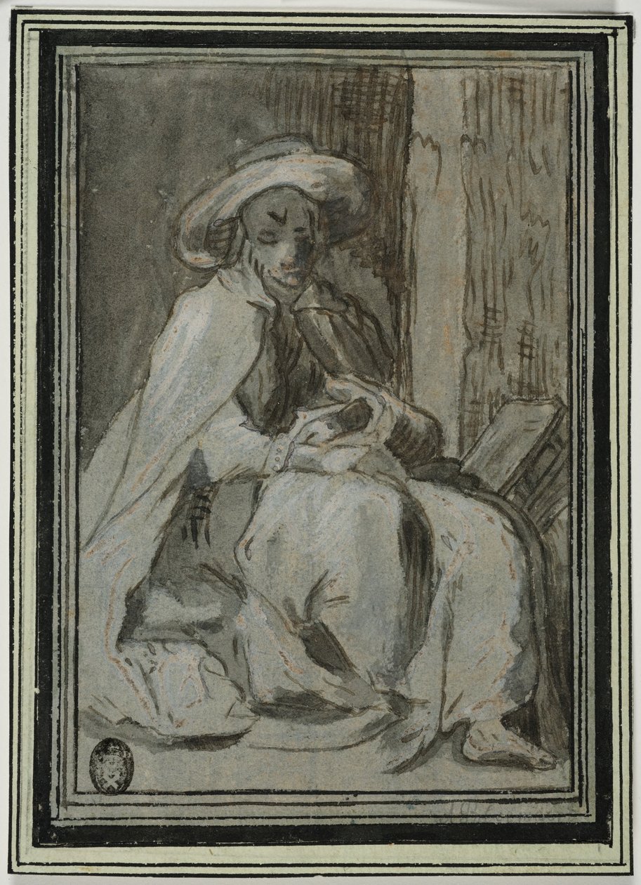 Sankt Johannes av Lykopolis av Abraham Bloemaert