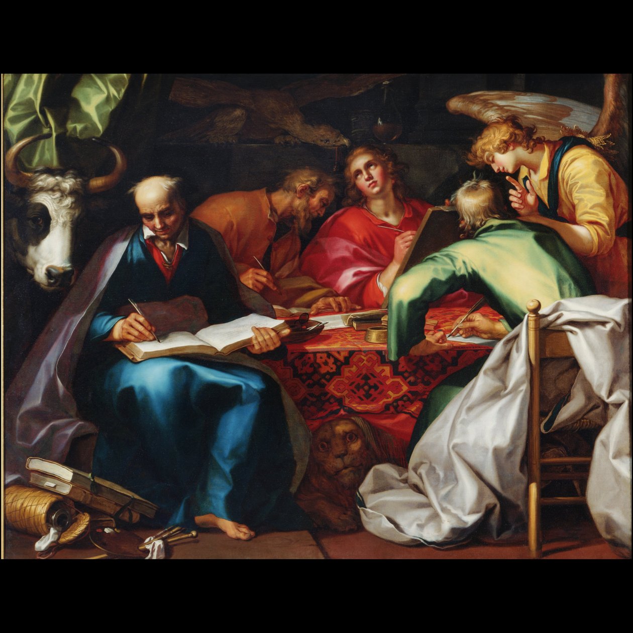 De fire evangelistene av Abraham Bloemaert