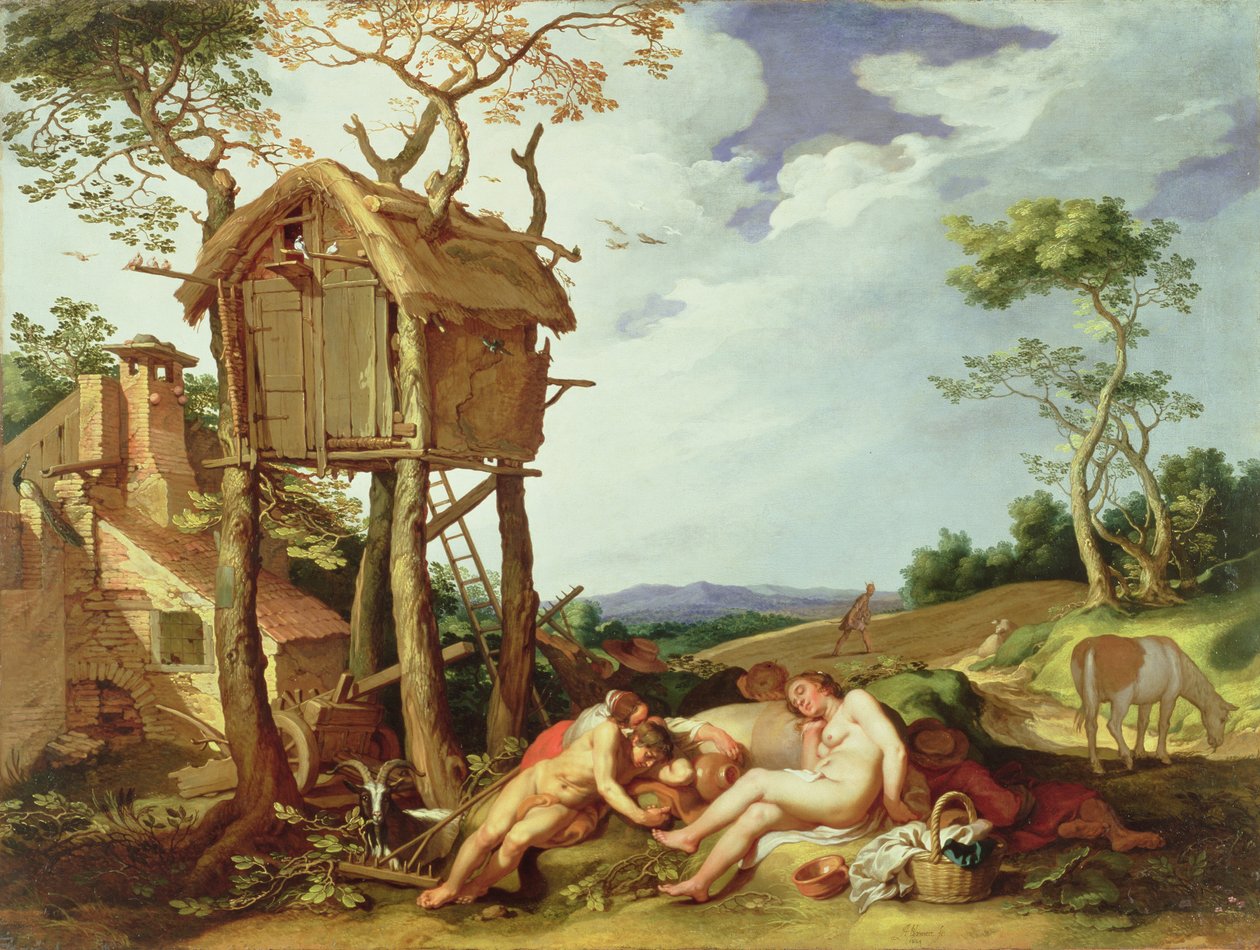 Lignelsen om hveten og ugresset av Abraham Bloemaert