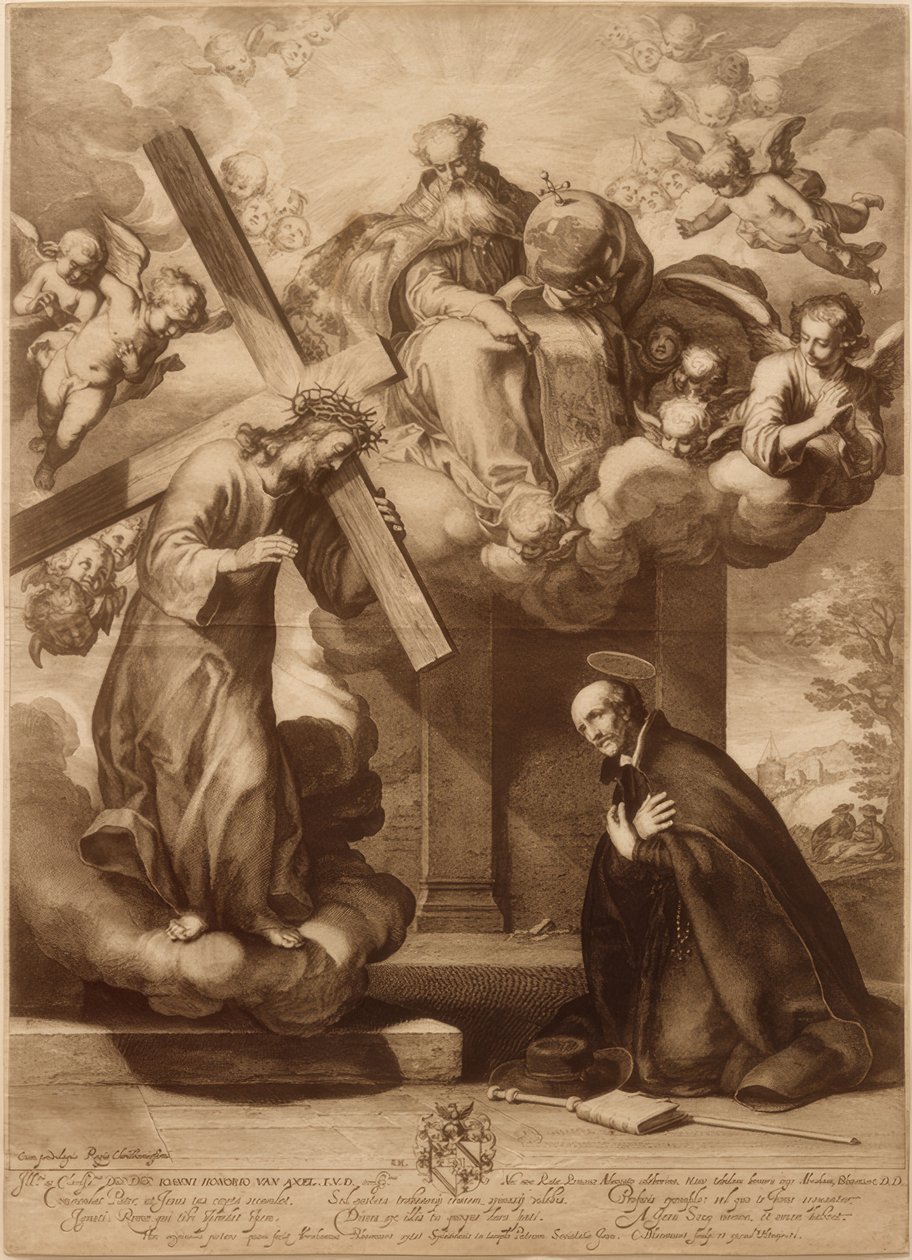 Visjon av Ignatius av Loyola ved La Storta av Abraham Bloemaert