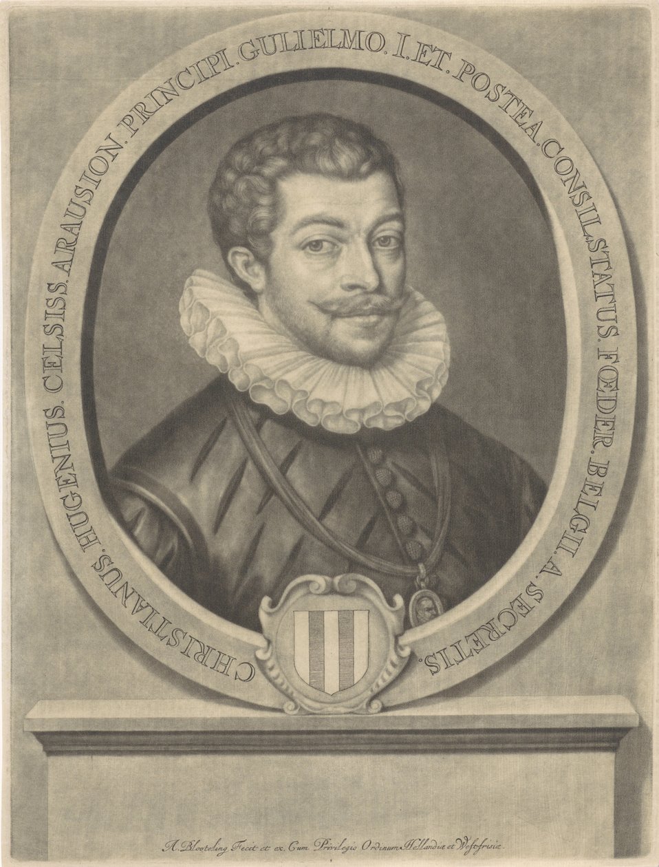 Portrett av Christiaan Huygens av Abraham Bloteling