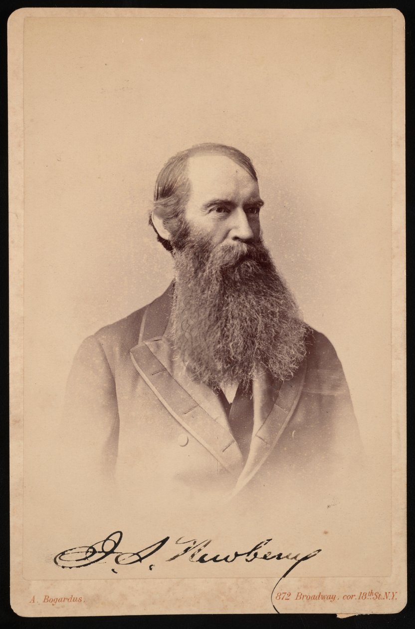 Portrett av John Strong Newberry 1822-1892, mellom 1876 og 1887. av Abraham Bogardus