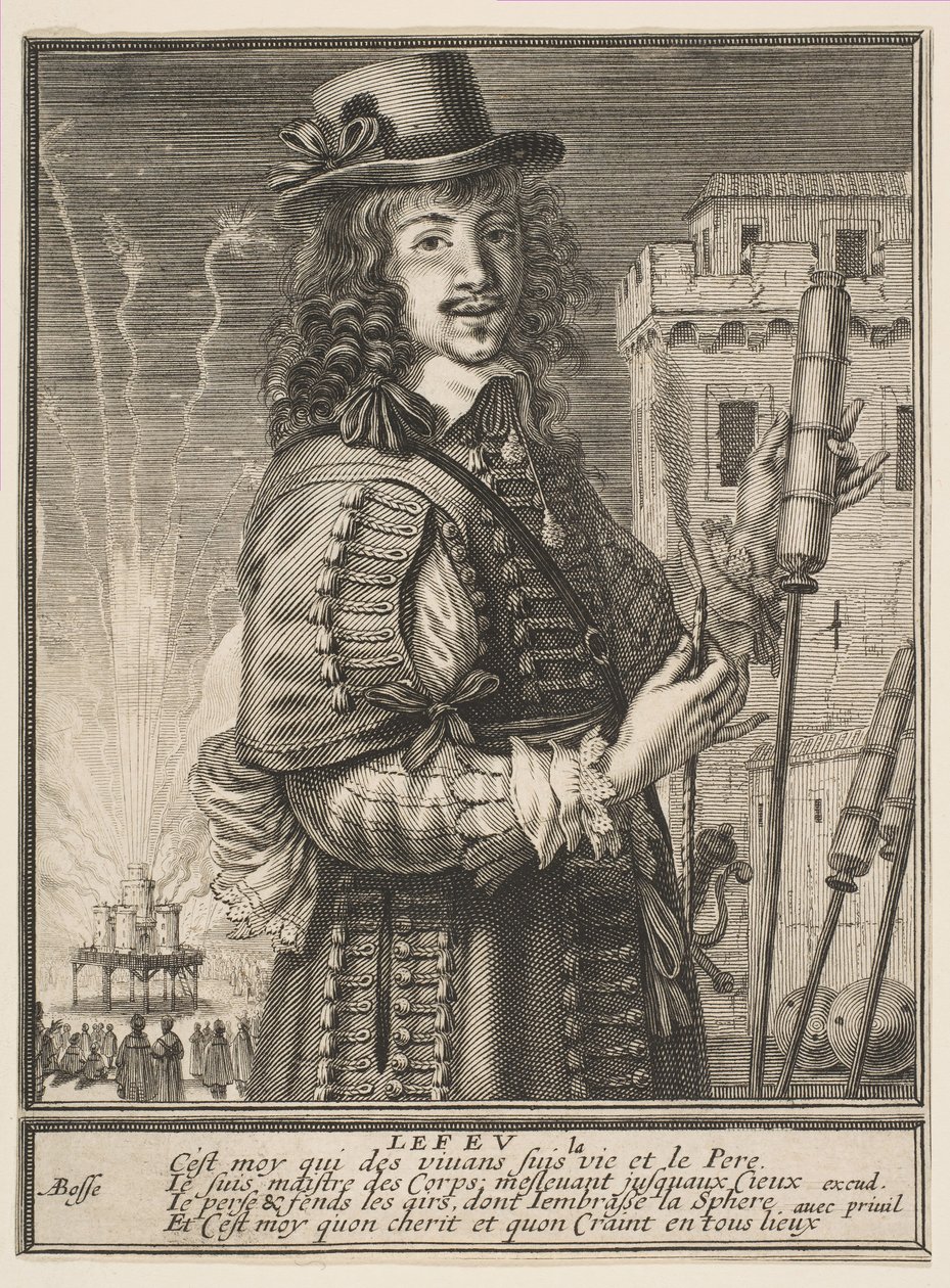 Brann, ca. 1630. av Abraham Bosse