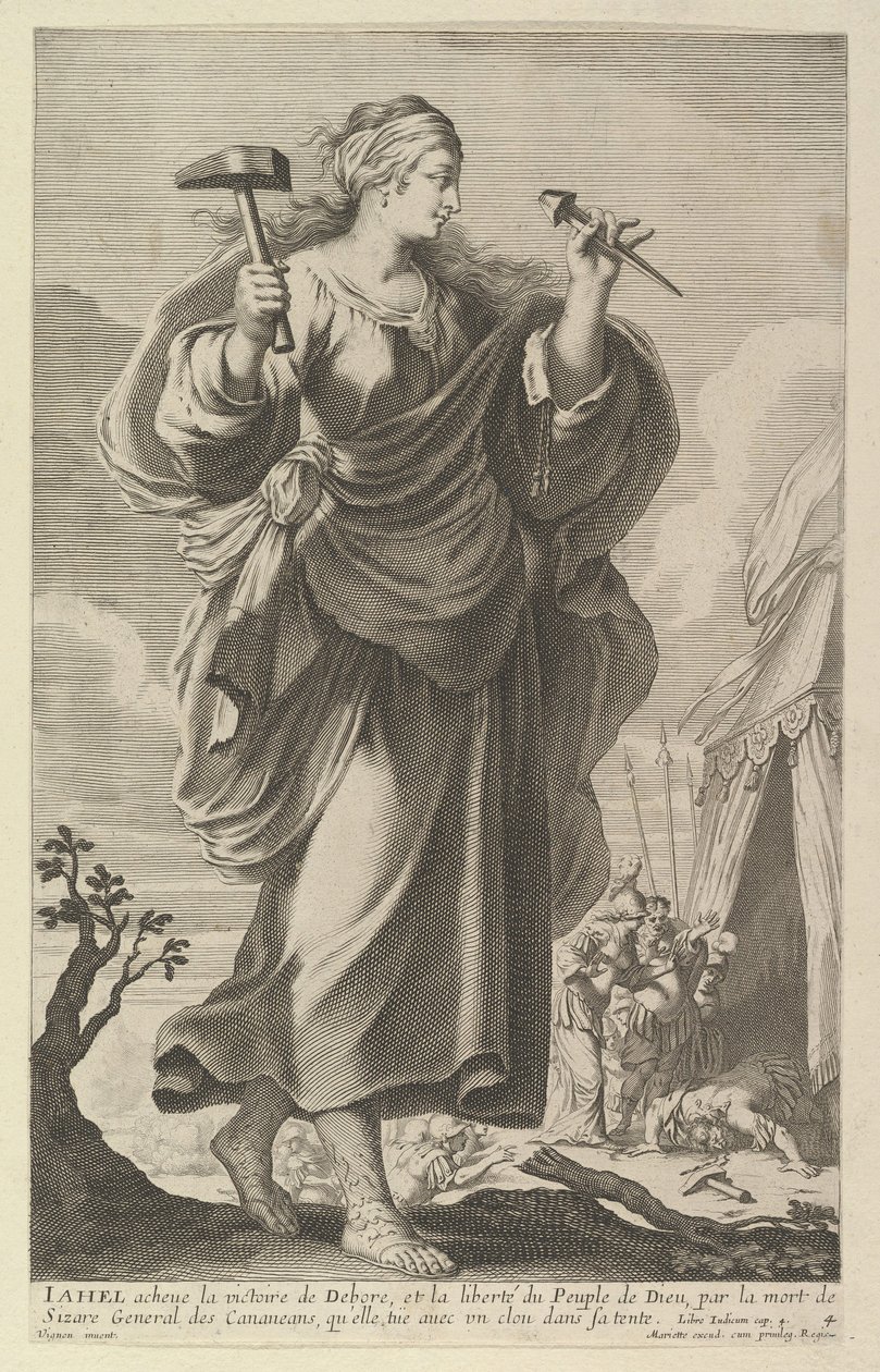 Jahel, 1647 av Abraham Bosse