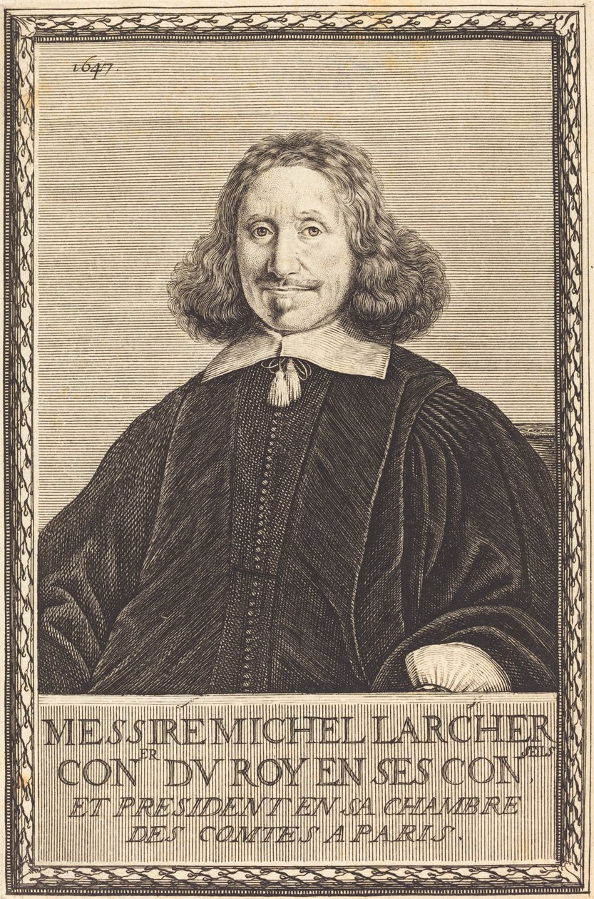 Michael Larcher av Abraham Bosse