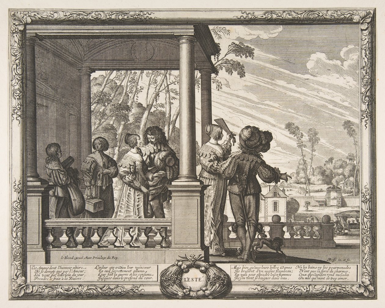 Sommer Sommer, ca. 1637. av Abraham Bosse