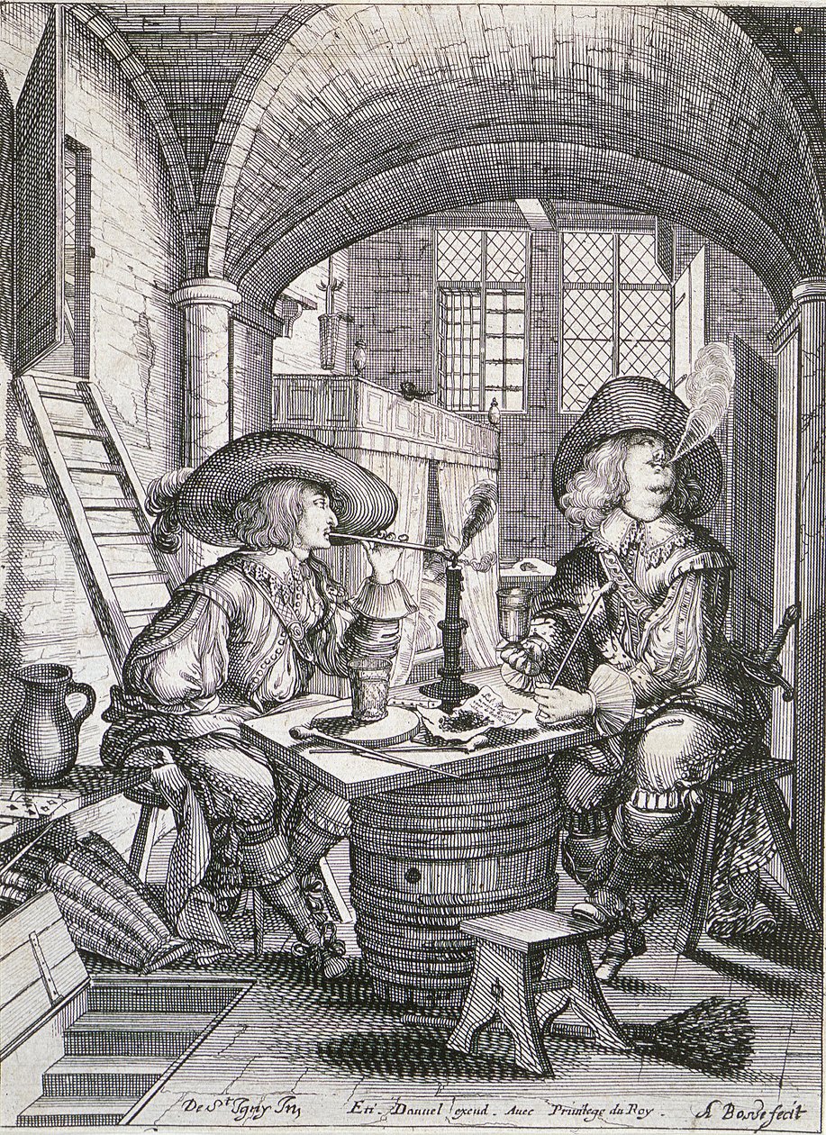 Røykerne av Abraham Bosse