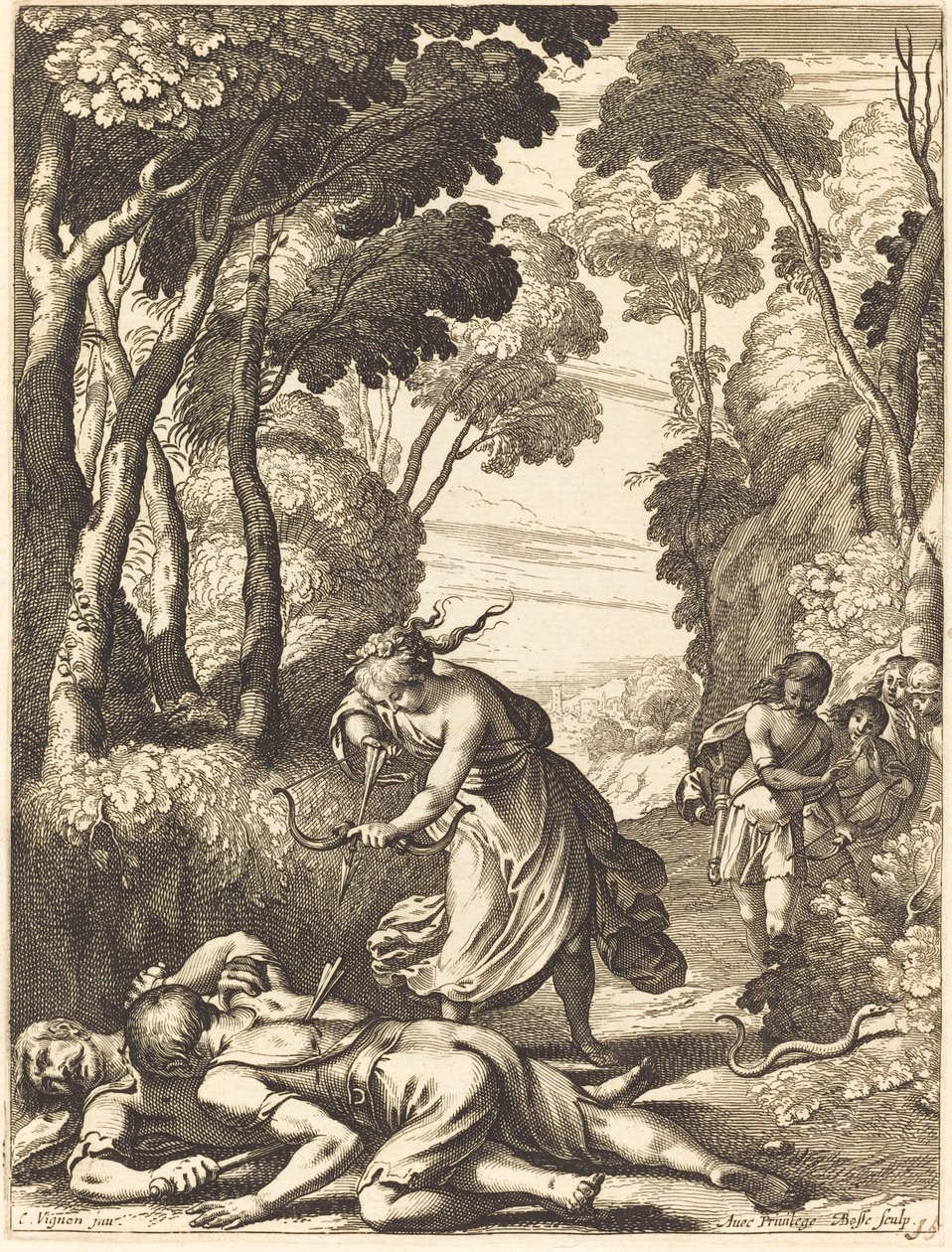 Illustrasjon til Jean Desmarets