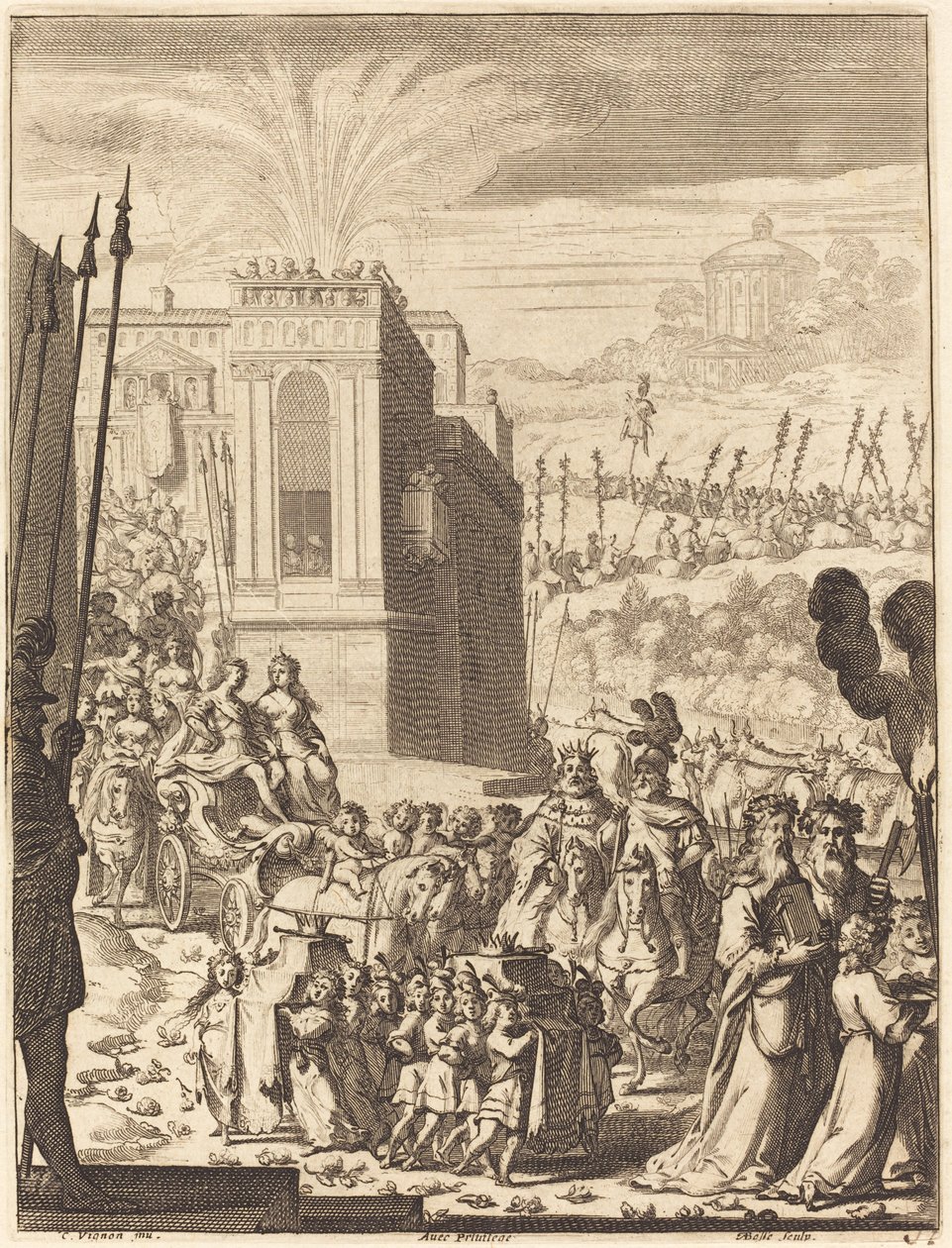 Illustrasjon til Jean Desmarets