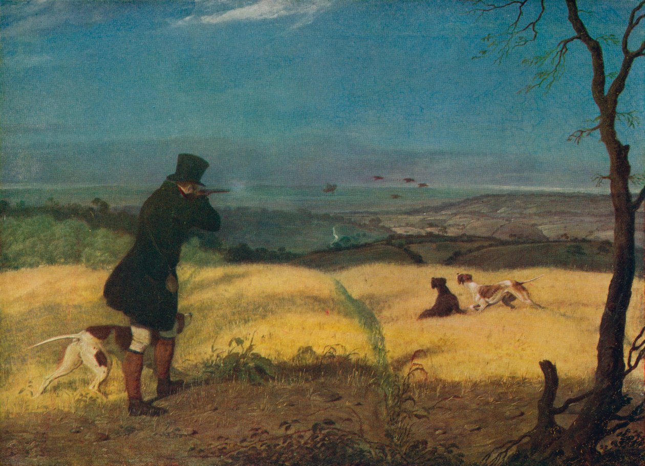 Et godt skudd!, c1820, 1922 av Abraham Cooper