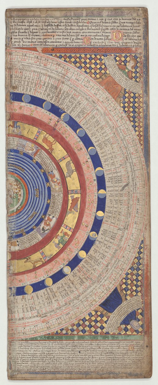 Katalansk atlas, ark 4 av Abraham Cresques