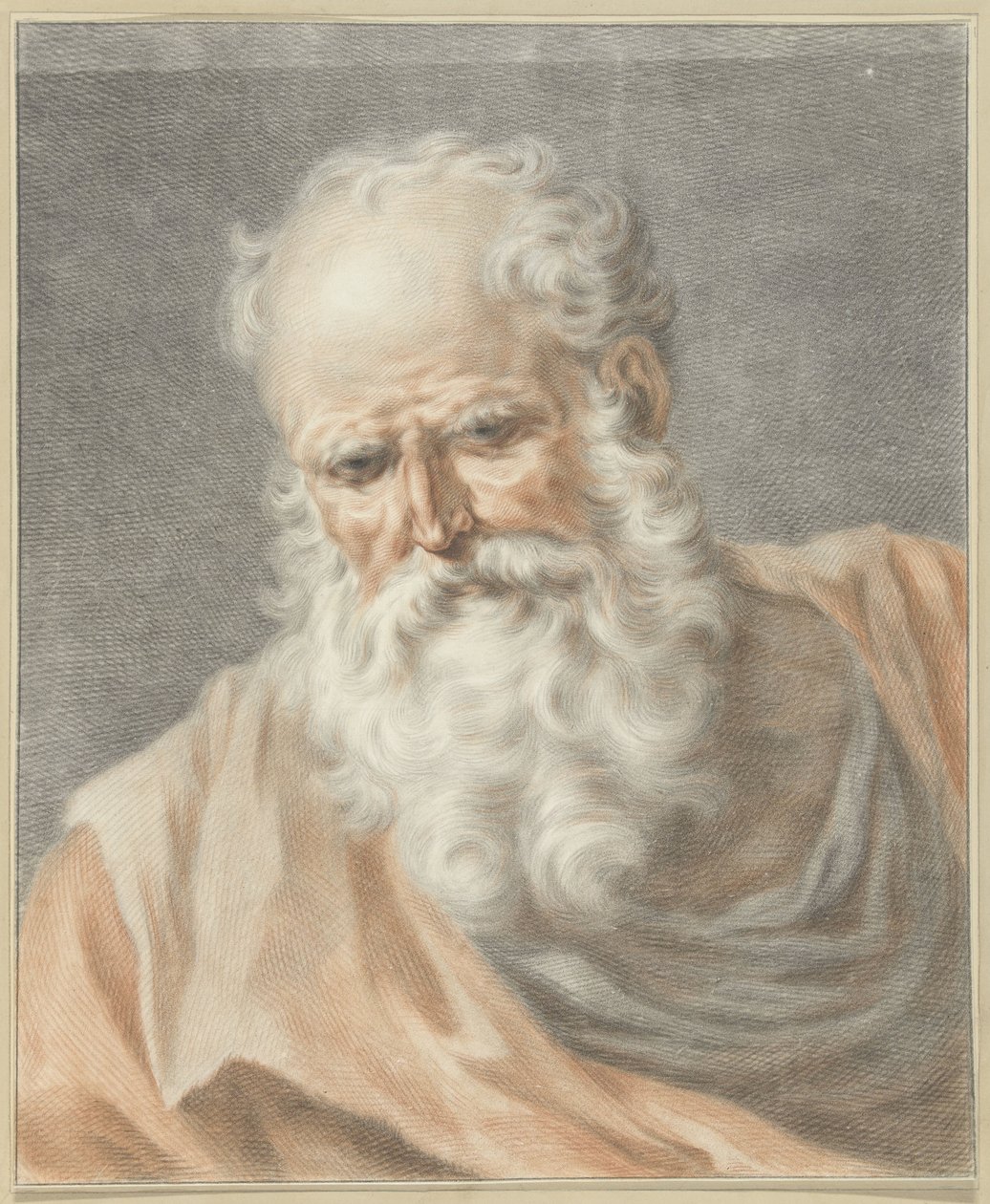 Gammel mann av Abraham Delfos